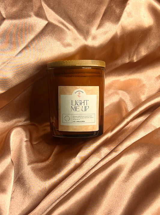 Light Me Up Massage Oil Candle